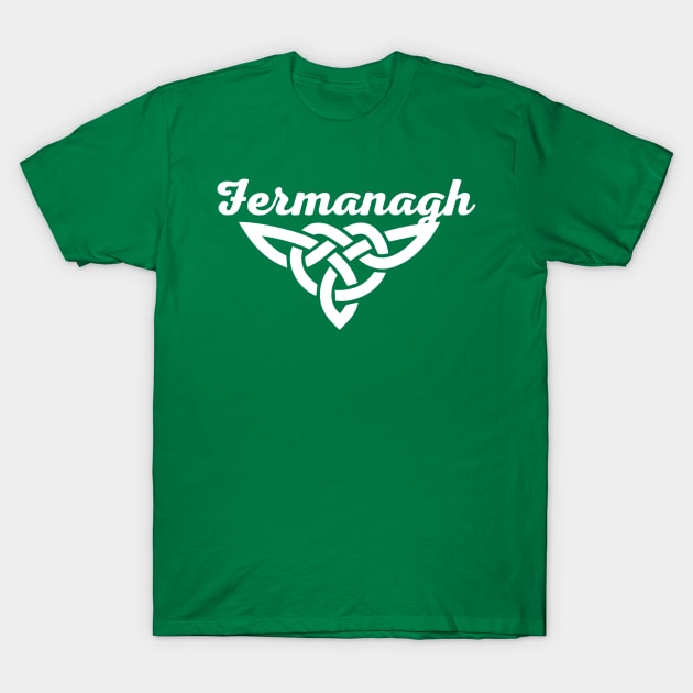 County Fermanagh, Celtic Irish T-Shirt by TrueCelt